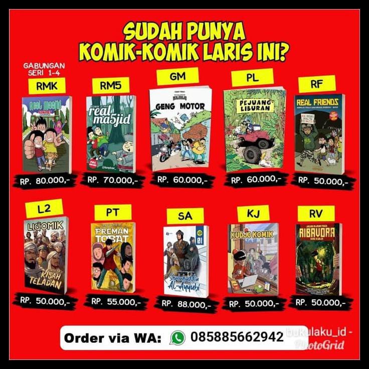 Komik Anak Islam Real Masjid Komplet - Komik Tony Trax