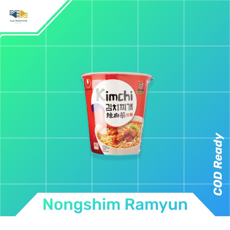 

Nongshim Ramyun Kimchi Cup 70 gr Halal MUI Terbaik