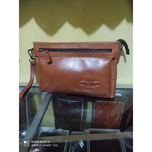 Handbag pria wanita  kulit sapi asli original /cloucth kulit sapi asli original