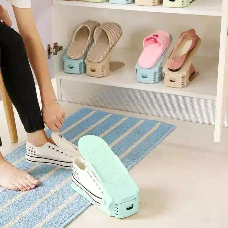 Space Saver Sepatu Original Isi 6Pcs