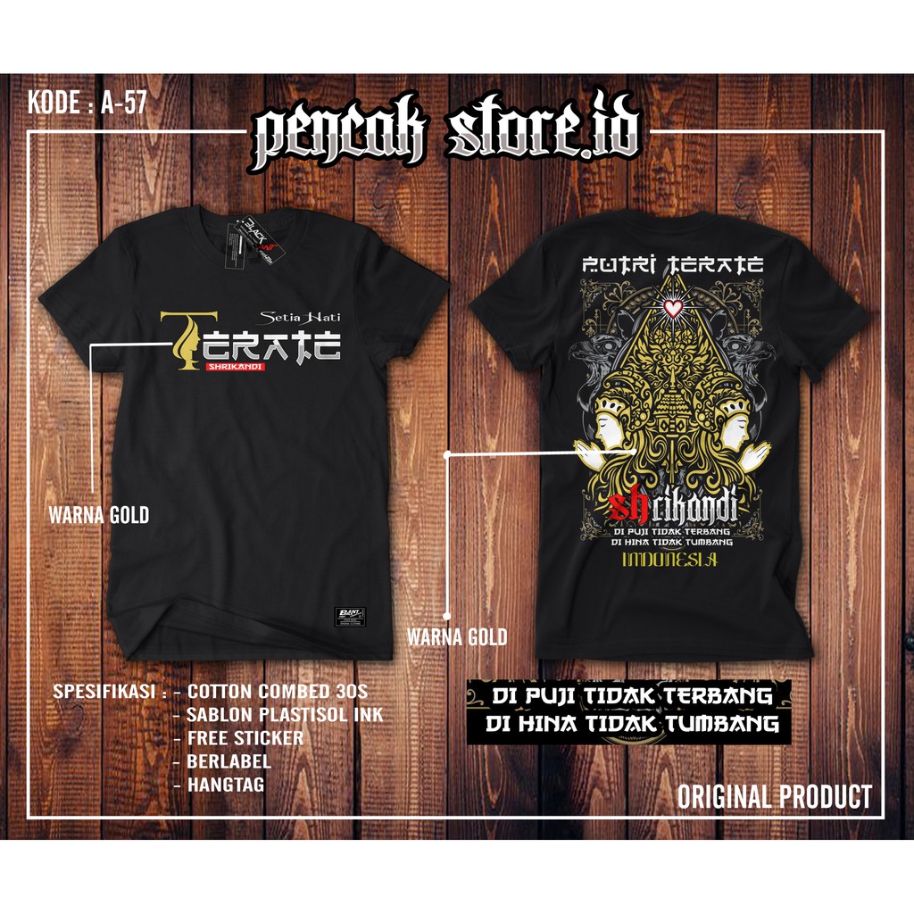 Kaos Srikandi PSHT kaos psht terbaru kaos psht murah kaos keren kaos psht terate kaos paling bagus