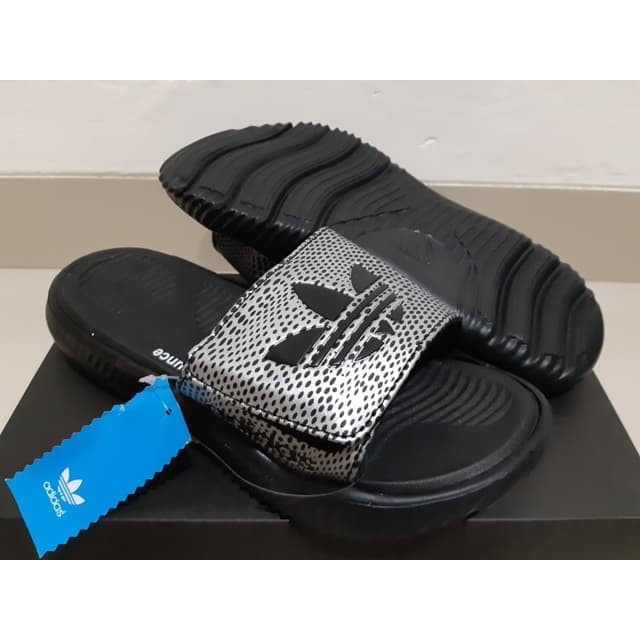 Sandal Adidas AlphaBounce Slide Black UPPER SILVER BLACK
