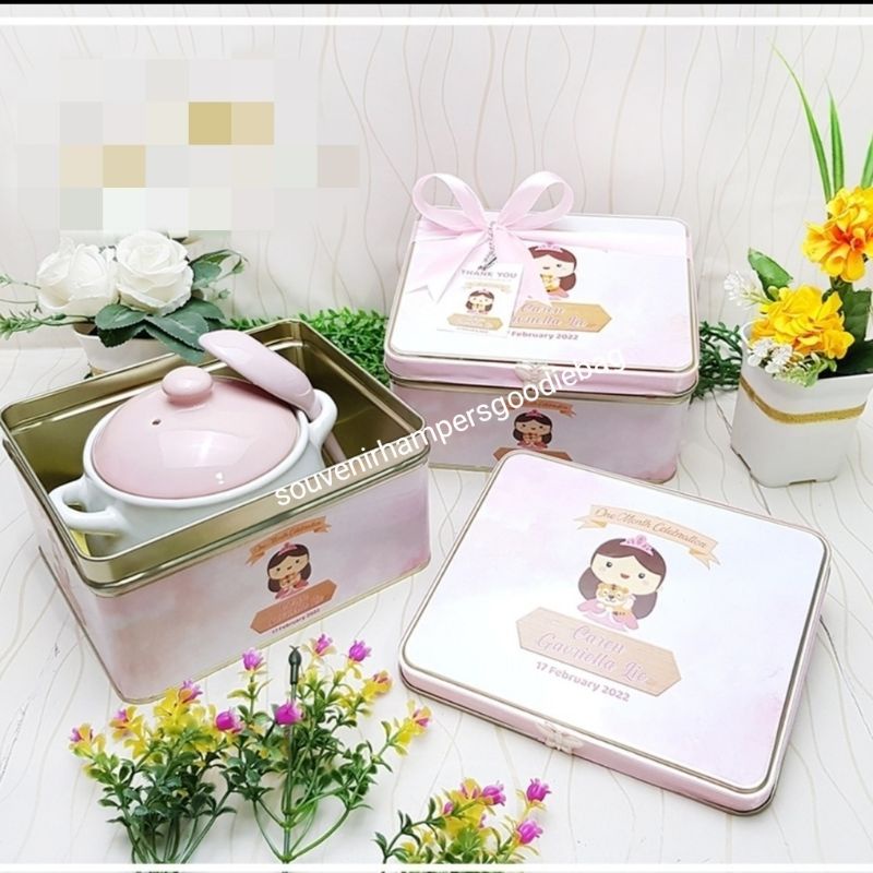 Hampers Baby One Month/Paket Hampers Manyue/Hampers Aqiqah/Hampers 7 bulanan/Hampers Tincan