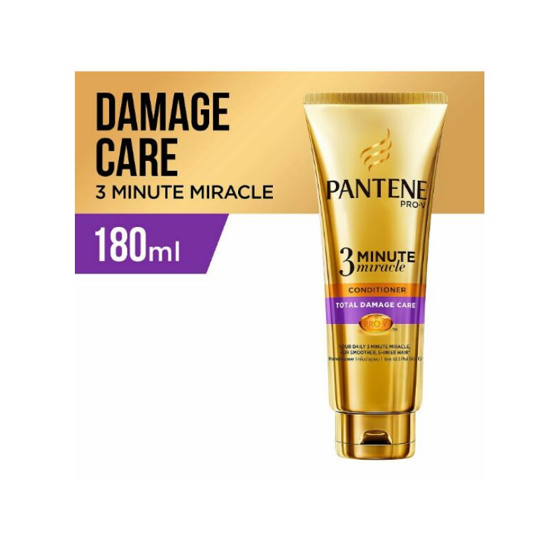 PANTENE Conditioner Total Damage Care 3 Minute Miracle 180ml