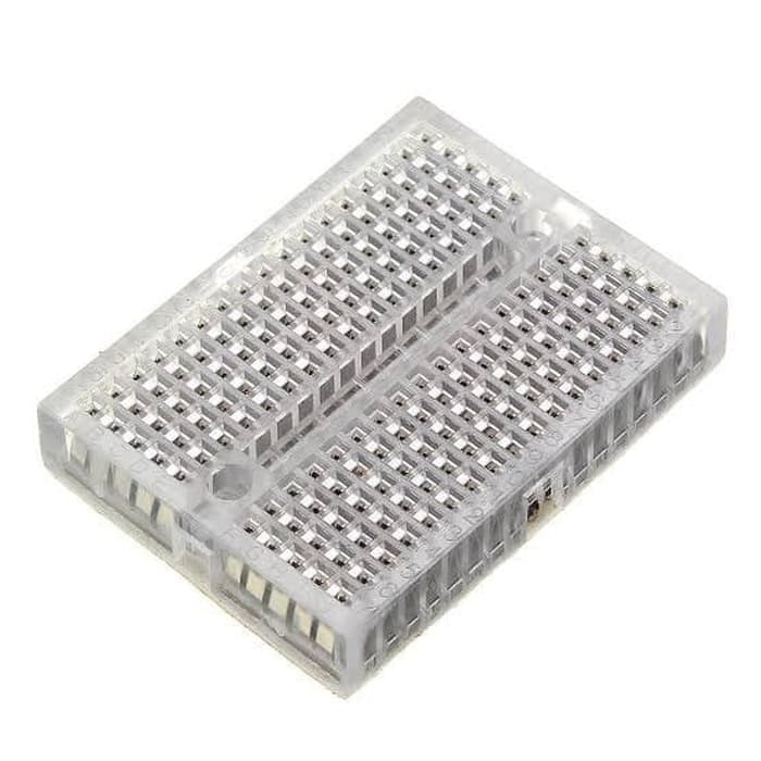 [8-A1] Projectboard Breadboard SYB Mini BreadBoard 170 tie Transparant