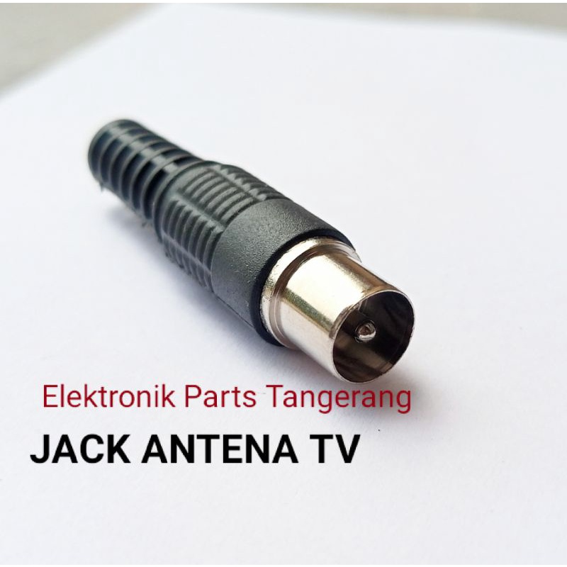 JACK ANTENA TV BUNTUT PVC SOKET ANTENA TV JACK KABEL ANTENA TV JACK TV JACK ANTENA TV