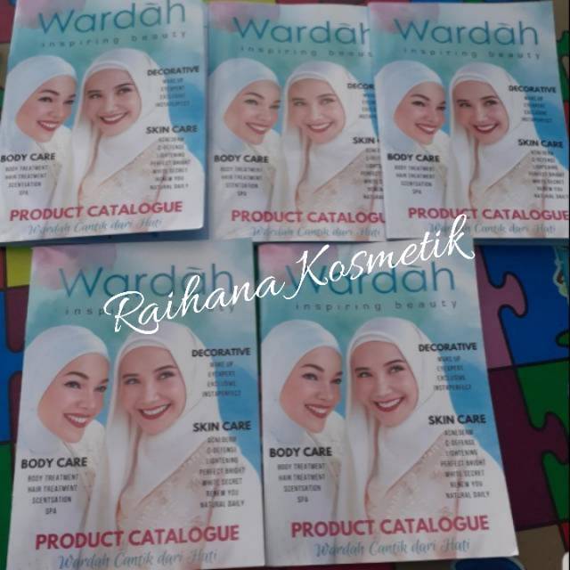 Ready Stock Katalog Wardah 2020 Shopee Indonesia