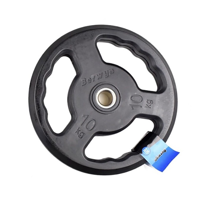 Berwyn 3 grip weight plate 10 kg alat fitness alat angkat beban