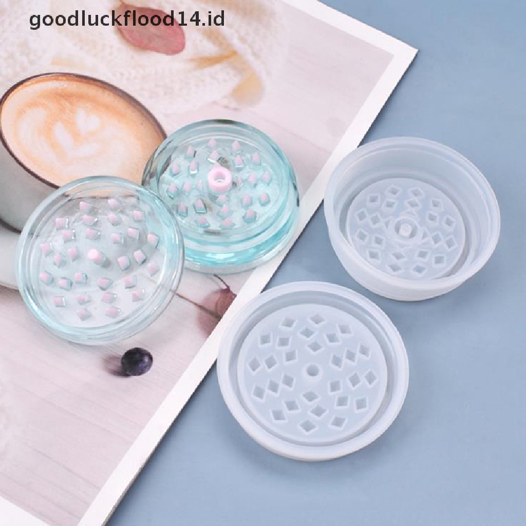 [OOID] Epoxy Resin Mold DIY Leaf Herbal Herb Grinder Spice Crusher Silicone Mould ID