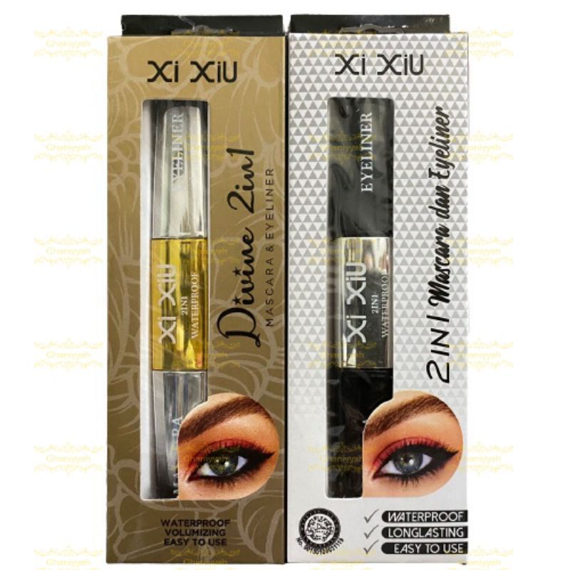 Xi Xiu Divine Gold 2 in 1 Maskara &amp; Eyeliner || Divine 2in1 || Maskara Xii Xiu 2in1