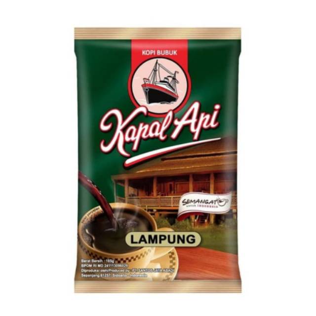 

KAPAL API Lampung - Kopi Bubuk KAPAL API LAMPUNG 185gr