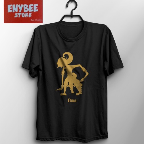 Premium Kaos Wayang Bima Baju Tshirt Wayang Kulit