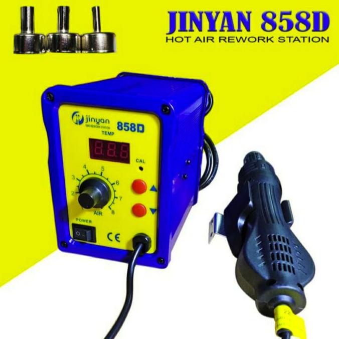 Solder Uap Jinyan 858D / Blower Uap Jinyan 858D Original /Heat Gun Smd