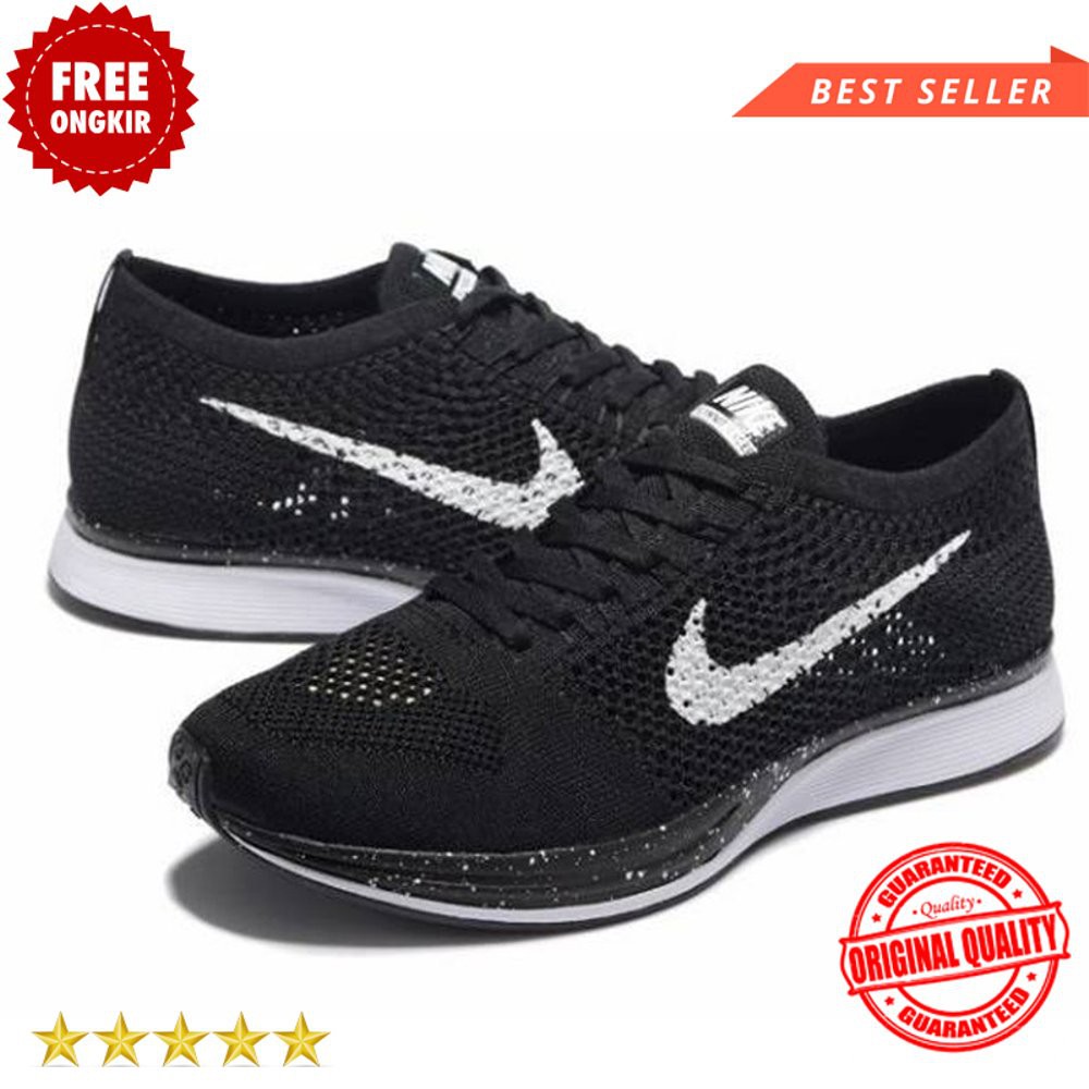 GRATIS ONGKIR SEPATU ORIGINAL Nike Flyknit Racer Premium A BNIB Sepatu Nike Sneakers IMPORT PREMIUM