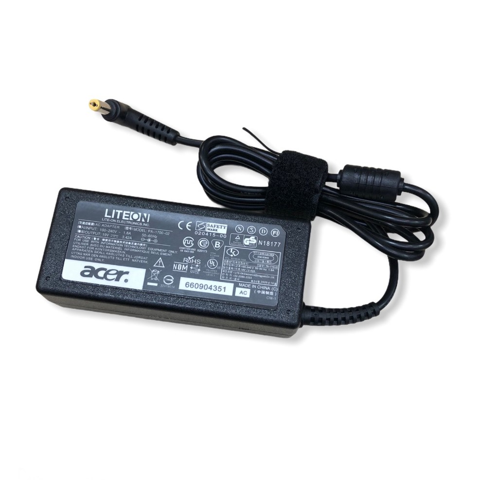 Charger Adaptor Compatibel for Acer 19V-3.42A Bonus Kabel Power - 1148