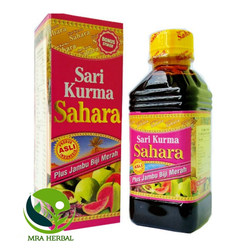 

MH Madu Sari Kurma Sahara Jambu Biji 330gr