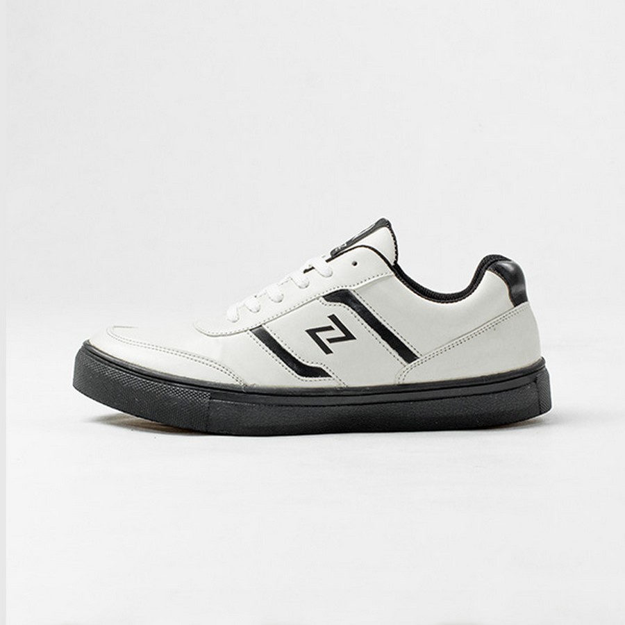 Sepatu Sneakers Pria Cowok Putih Kombinasi Casual DEDRICK NAZ Amron Store