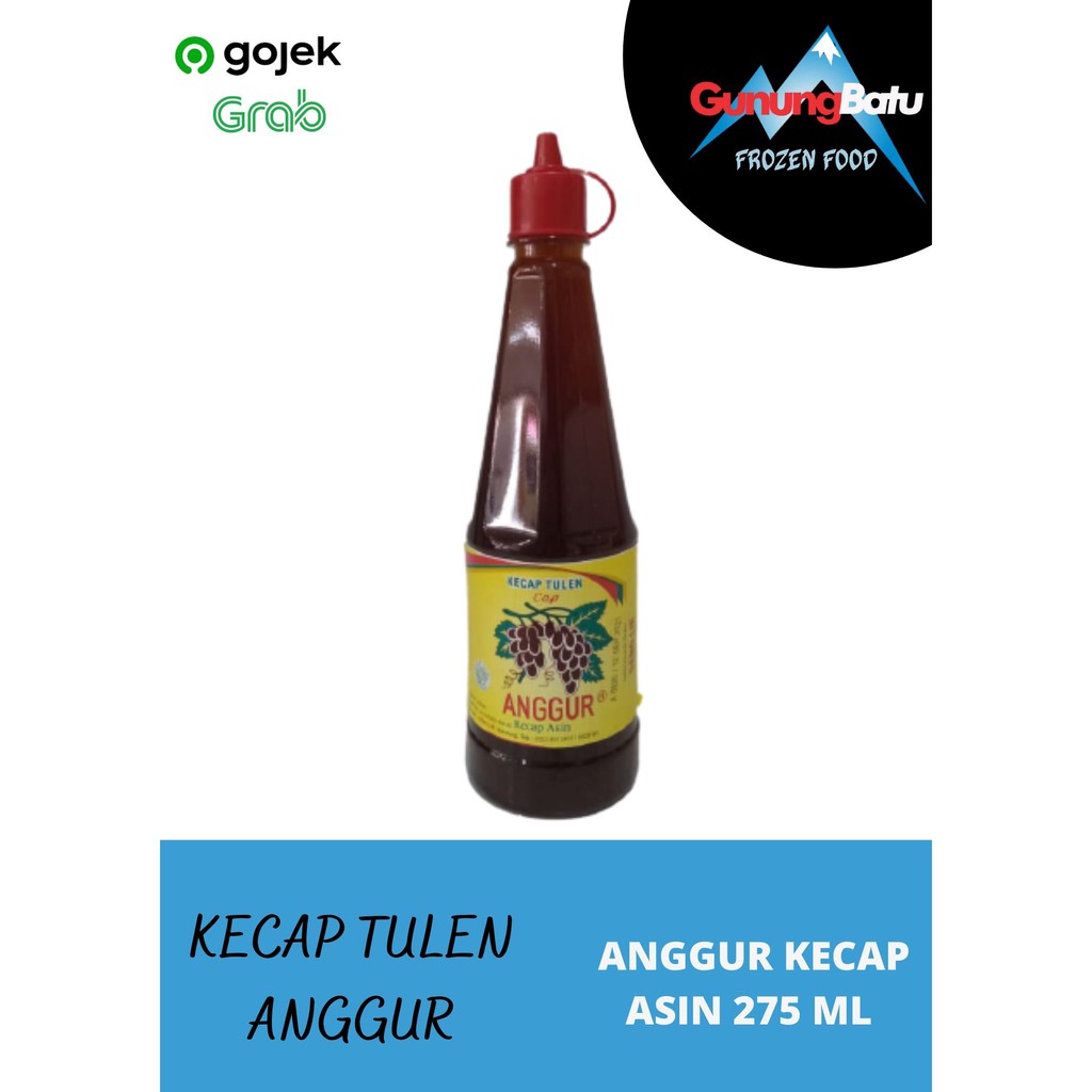 

ANGGUR KECAP ASIN 275 ML