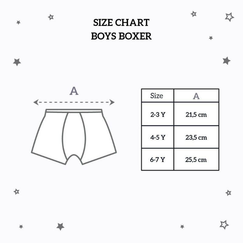 Little Palmerhaus Boys Boxer &amp; Girls Shortie / Brief - Celana Dalam Anak Boxer