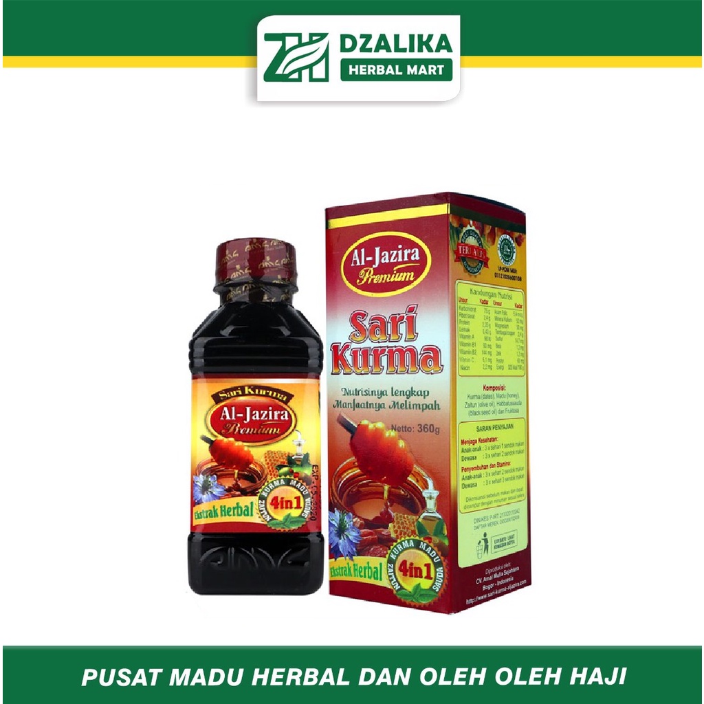 

SARI KURMA AL JAZIRA PREMIUM 360GR | SARI KURMA ALJAZIRA AL JAZIRA PREMIUM 3 in 1