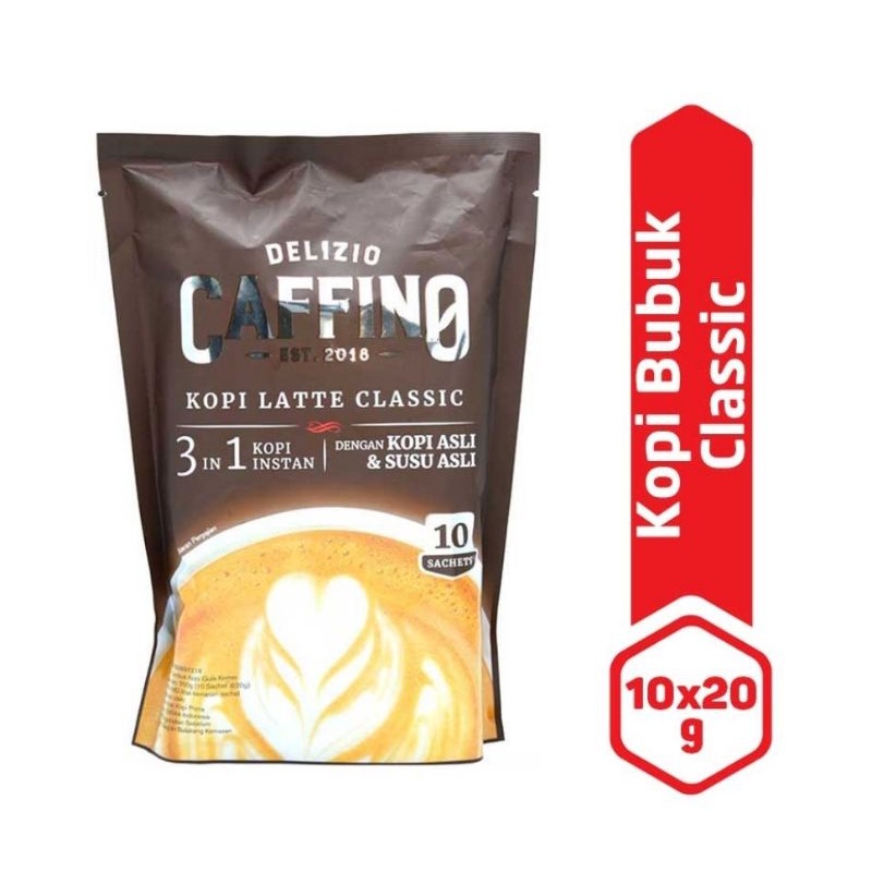 

CAFFINO Kopi Latte Classic 3 in 1 10 x 20g