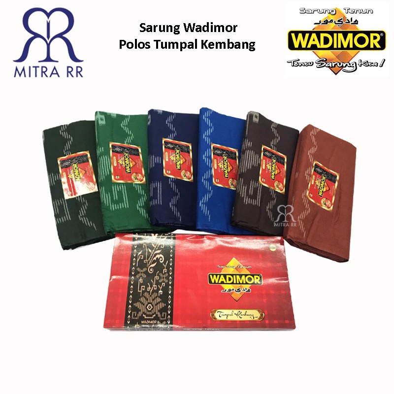 Sarung Wadimor Tumpal Kembang Motif Bali Sarung Tenun Dewasa Satuan Grosir