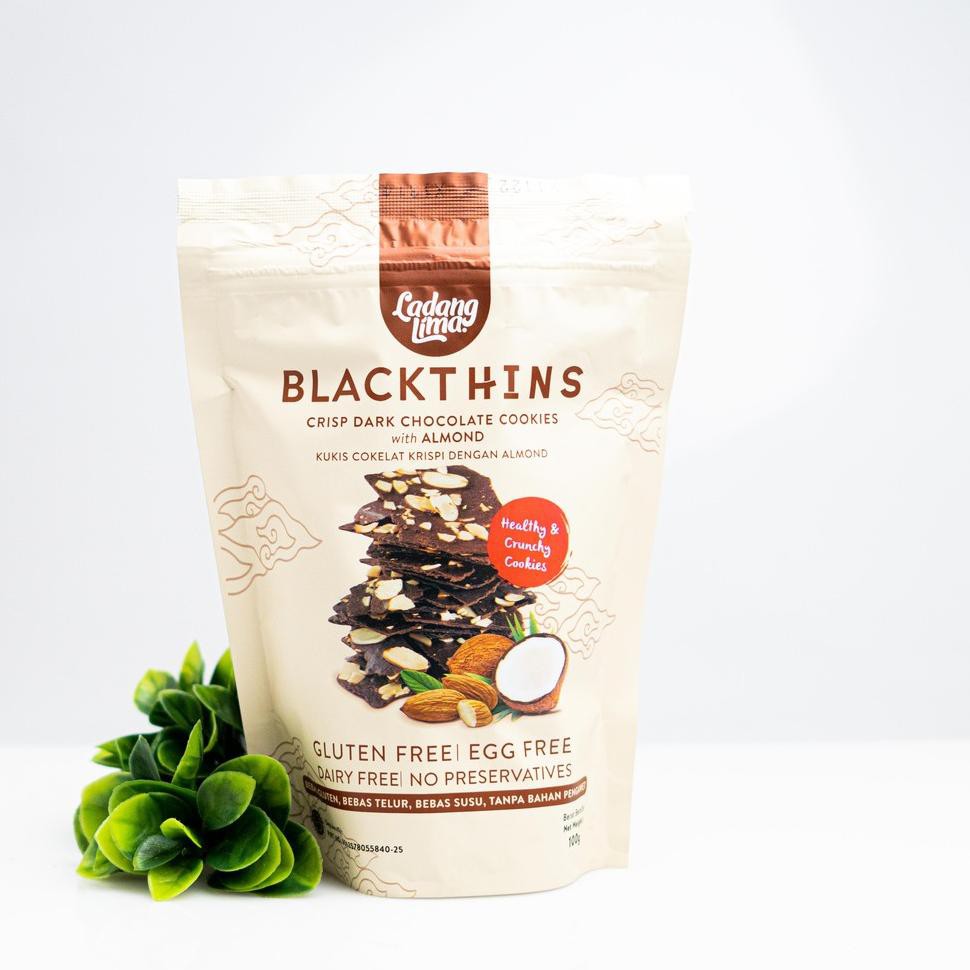 

TERMURAH Ladang Lima Blackthins Cookies MPASI Chocolate Dark Natural Super Food