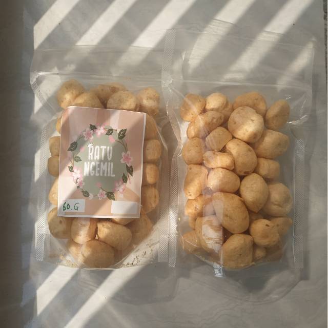 

Kerupuk Baso Ikan 60g, (Kemasan Pouch)