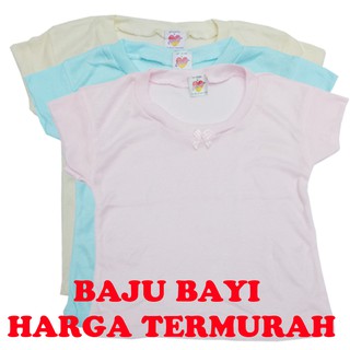 6 pcs baju  bayi anak  claresta umur  0 sampai 2 tahun  