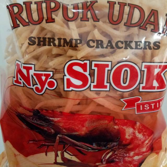 

Krupuk Stik Stick Udang Ny Siok oleh oleh khas Sidoarjo