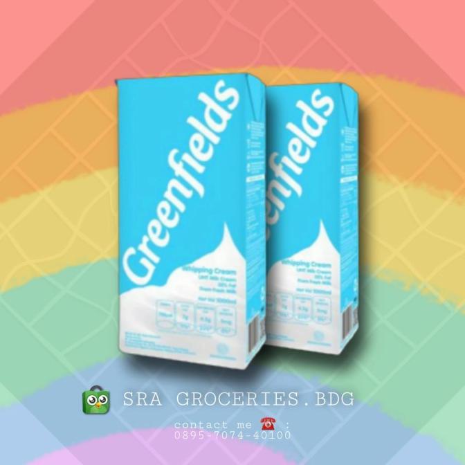 {{{{}}] Greenfields Whipping Cream 1 Liter