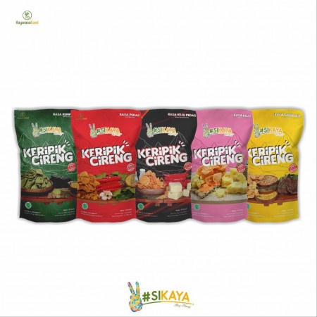 

Keripik Cireng Sikaya 55gr 100% ORIGINAL HALAL penambah IMUN