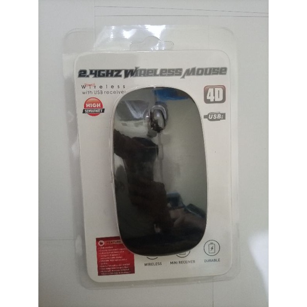 MOUSE WIRELESS SLIM ELEGAN 2.4