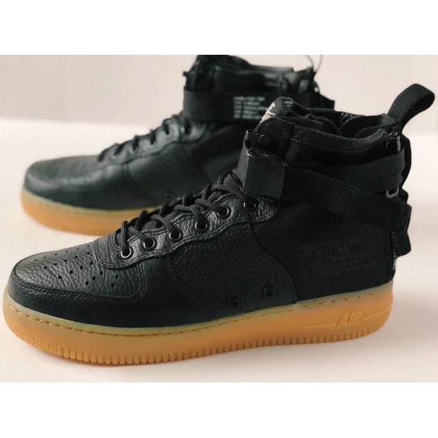 ☆✽Z$Q Nike Air Force 1 SF1 MID Black Gum Perfect Kick Original PK \u0026~ | Shopee Indonesia