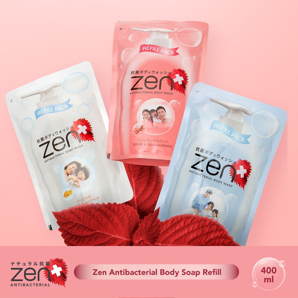 ZEN Antibacterial Body Soap Sabun Cair