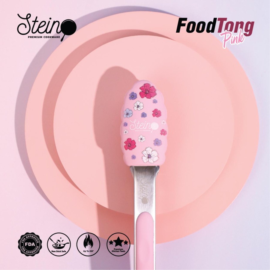 Stein Steincookware Food Tongs Penjepit Makanan Tahan Panas 23cm