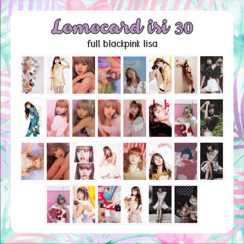 Lomocard Member Blackpink