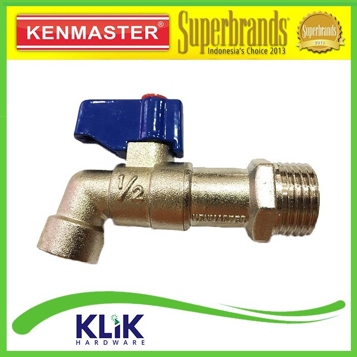 Kenmaster Kran Tembok BC 1/2 Inch - Kran Air Kenmaster 1/2&quot;