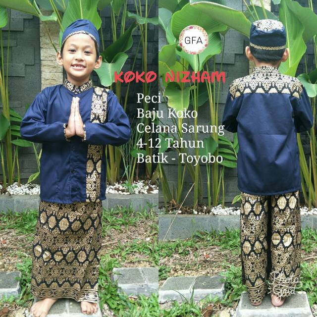 Sarkoci anak batik prada Koko nizham