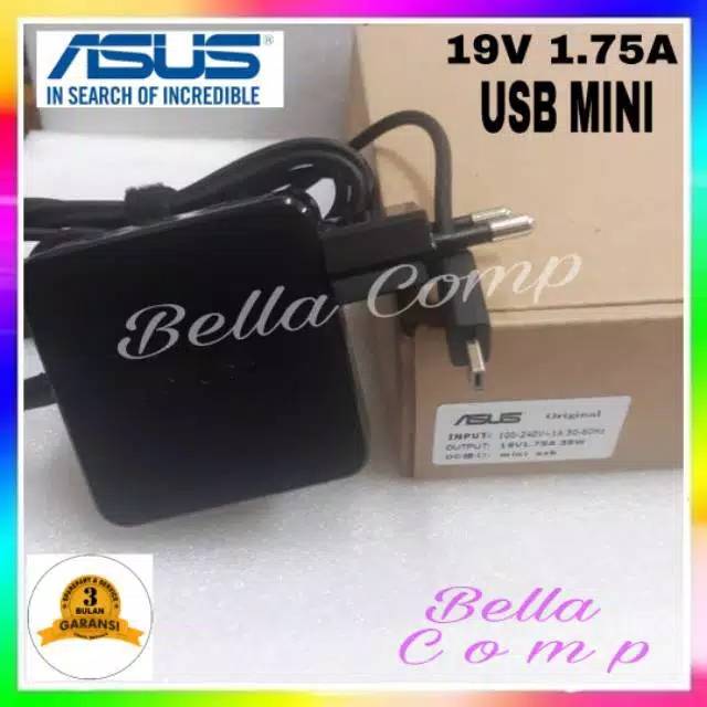 Adaptor Charger Notebook ASUS EeeBook E202 E202S E202SA X205 X205T X205TA 19V 1.75A Micro usb