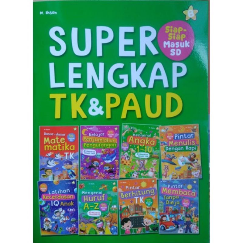 Paket Buku Anak Super Lengkap TK & Paud