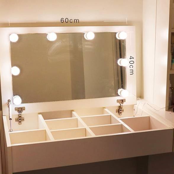 Harga Grosir 12 12 Led Vanity Mirror Light Lampu Kaca Shopee Indonesia