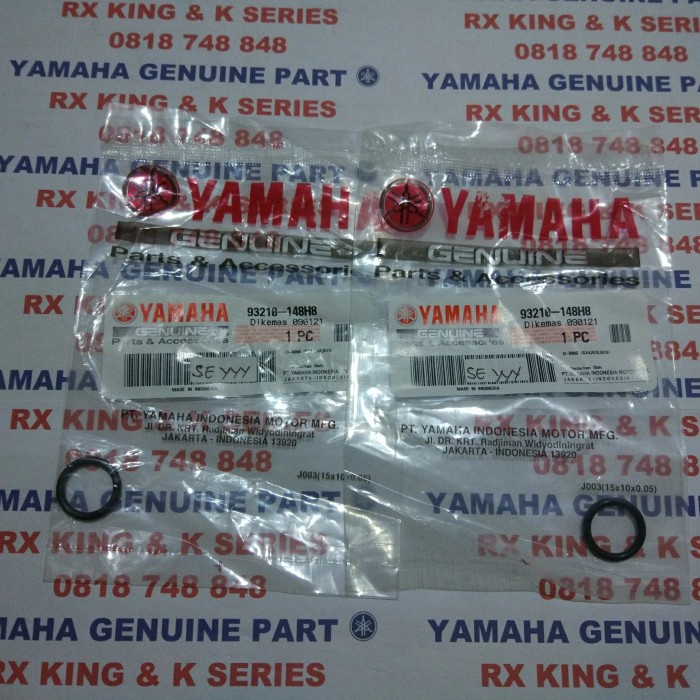KARET#SEAL#ORING KABEL RPM RX KING#SCORPIO#TUTUP OLI MIO 93210-148H8