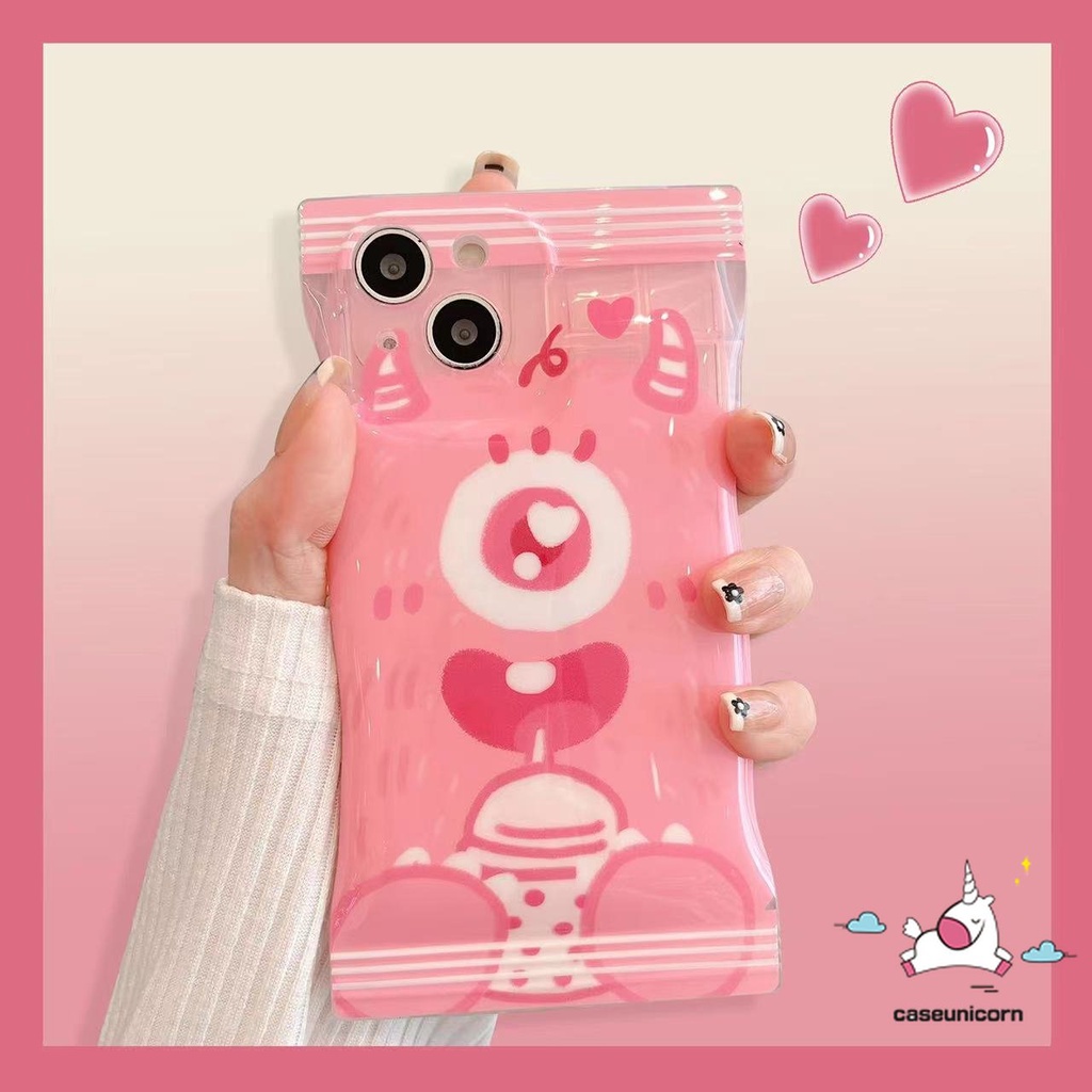 Soft Case Pelindung Motif Kartun Monster Untuk iPhone 7plus 8 7 6 6s Plus 14 11 12 13 Pro Max XR X Xs Max SE 2020