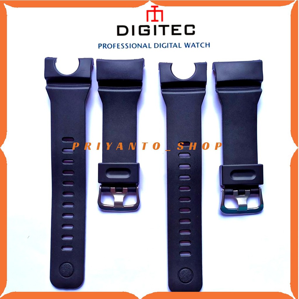 Strap Tali jam tangan Digitec 2113 DIGITEC DG 2113 T HITAM