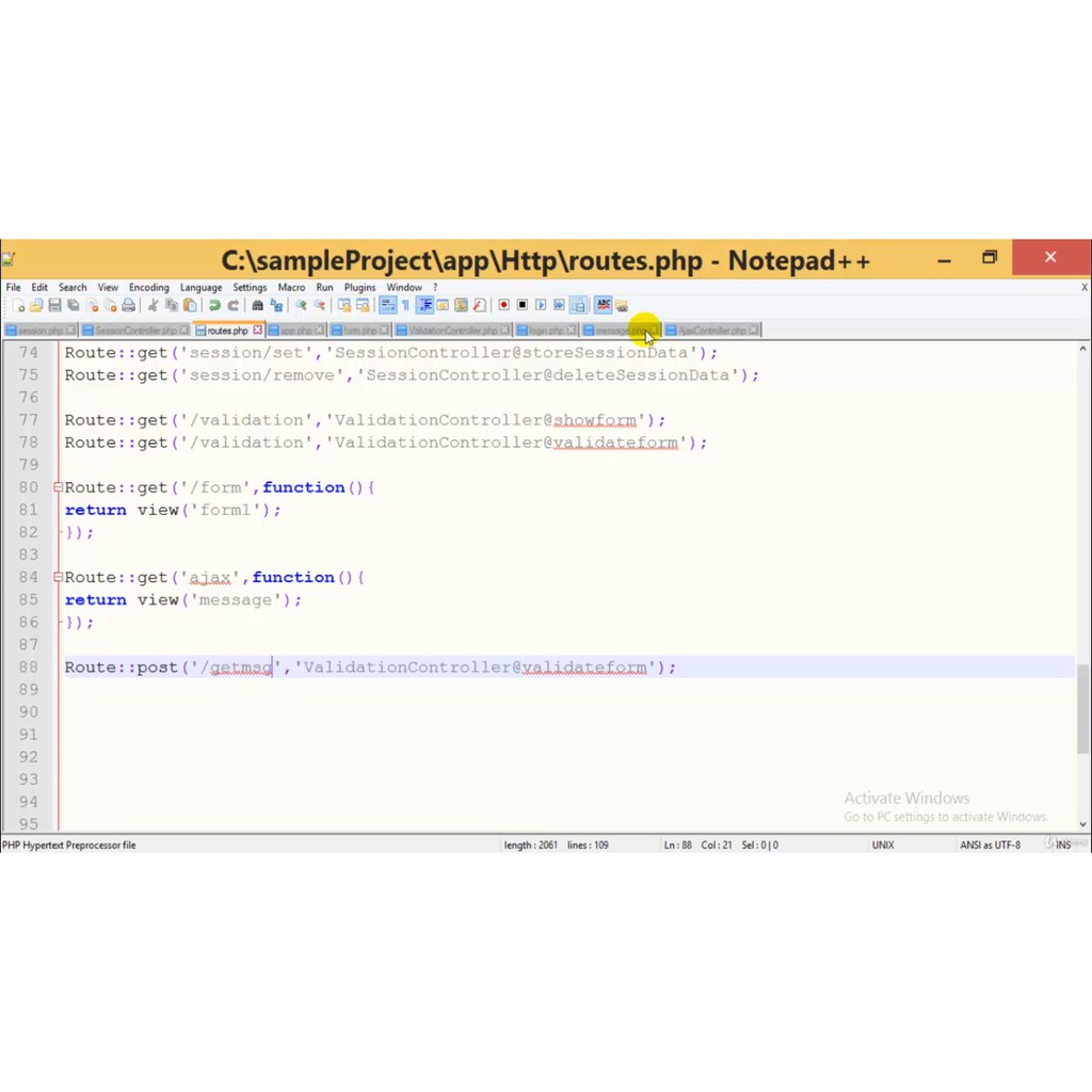 DVD Tutorial PHP Laravel Framework-3