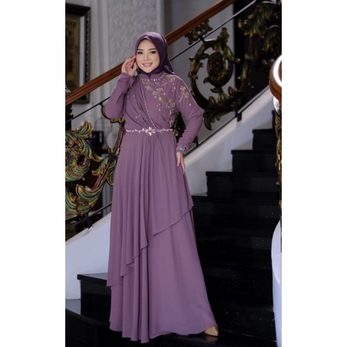 [COD] GAMIS MEWAH ZAHIRA GROWN GAMIS TRENDI WANITA MASA KINI BRAND WANITA MUSLIMAH