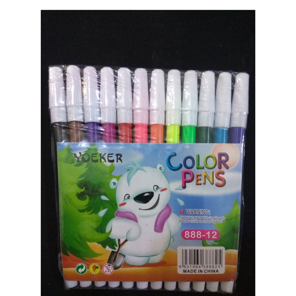 

Spidol 12 warna fancy
