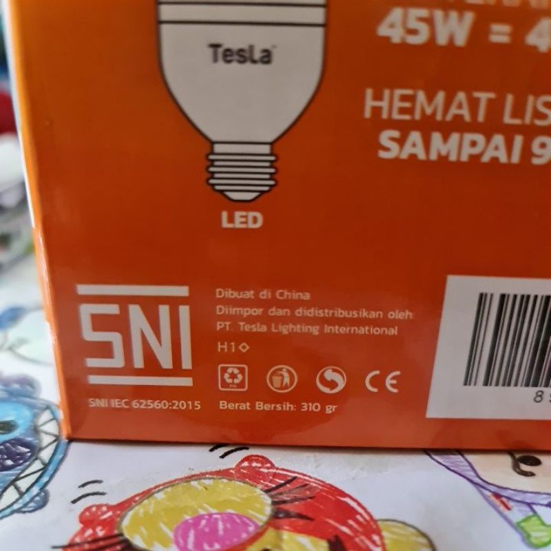 Lampu 50w tesla/BOHLAM LED 50W