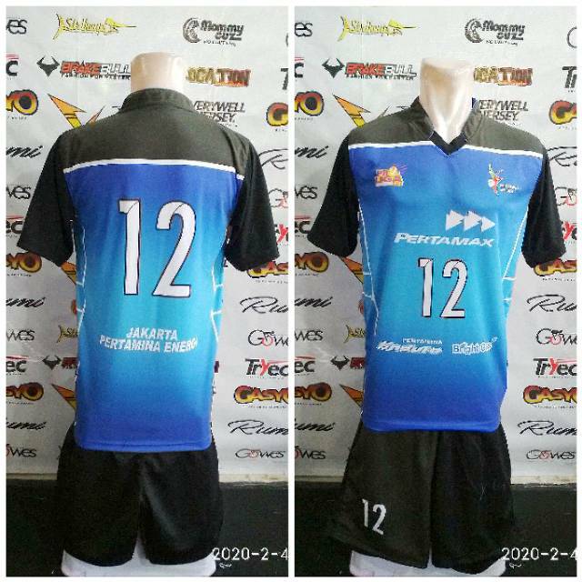 Jersey JPE kostum baju voli Proliga JAKARTA PERTAMINA ...